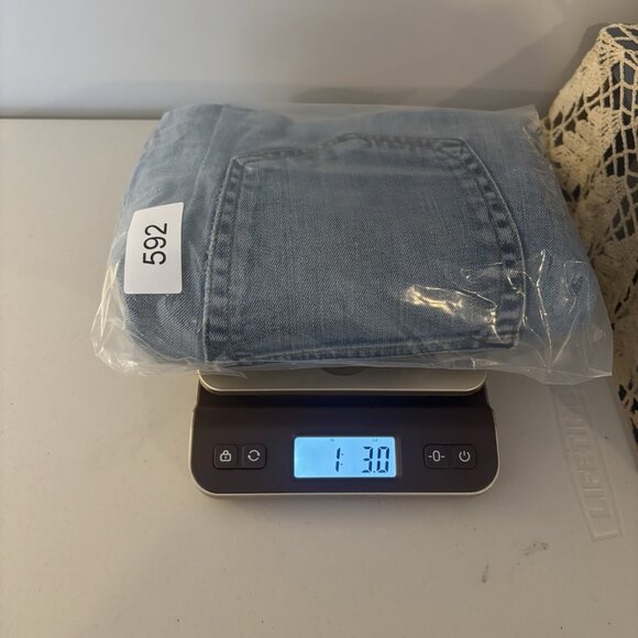 Rag and Bone Women's slim straight leg distressed jeans size 32 medium wash - Picture 16 of 16